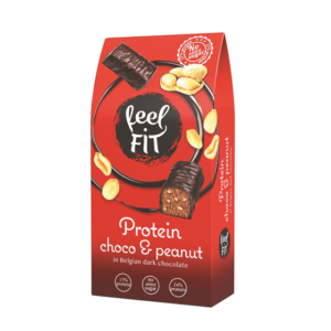 Feel Fit<br>Protein Choco & Peanut in Belgian Dark Chocolate